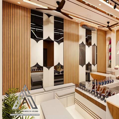 Commercial project interior